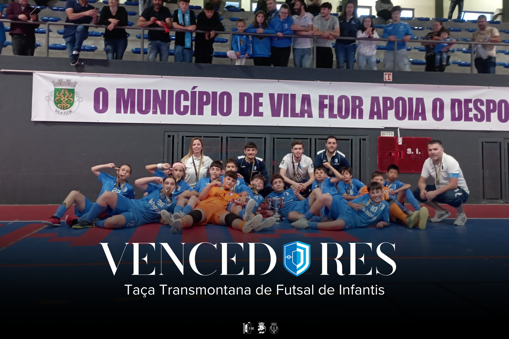 Academia Johnson Januário  Vence a Taça Transmontana de Futsal de Infantis